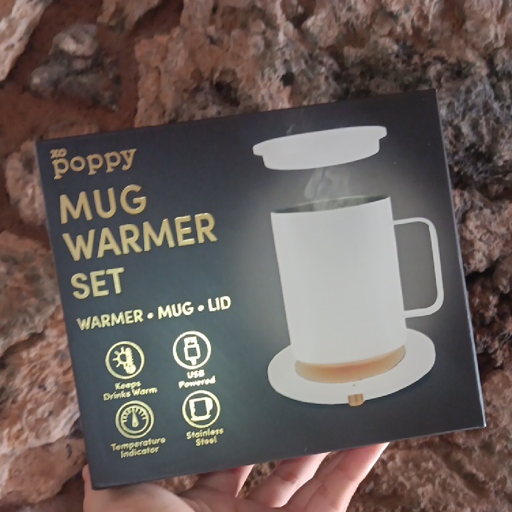 Xo Poppy Mug Warmer Set